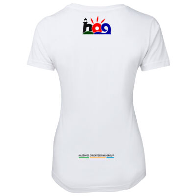 HOG - Ladies Tee - front & back Thumbnail